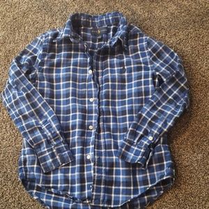 Boys size 7 Ralph Lauren button up shirt
